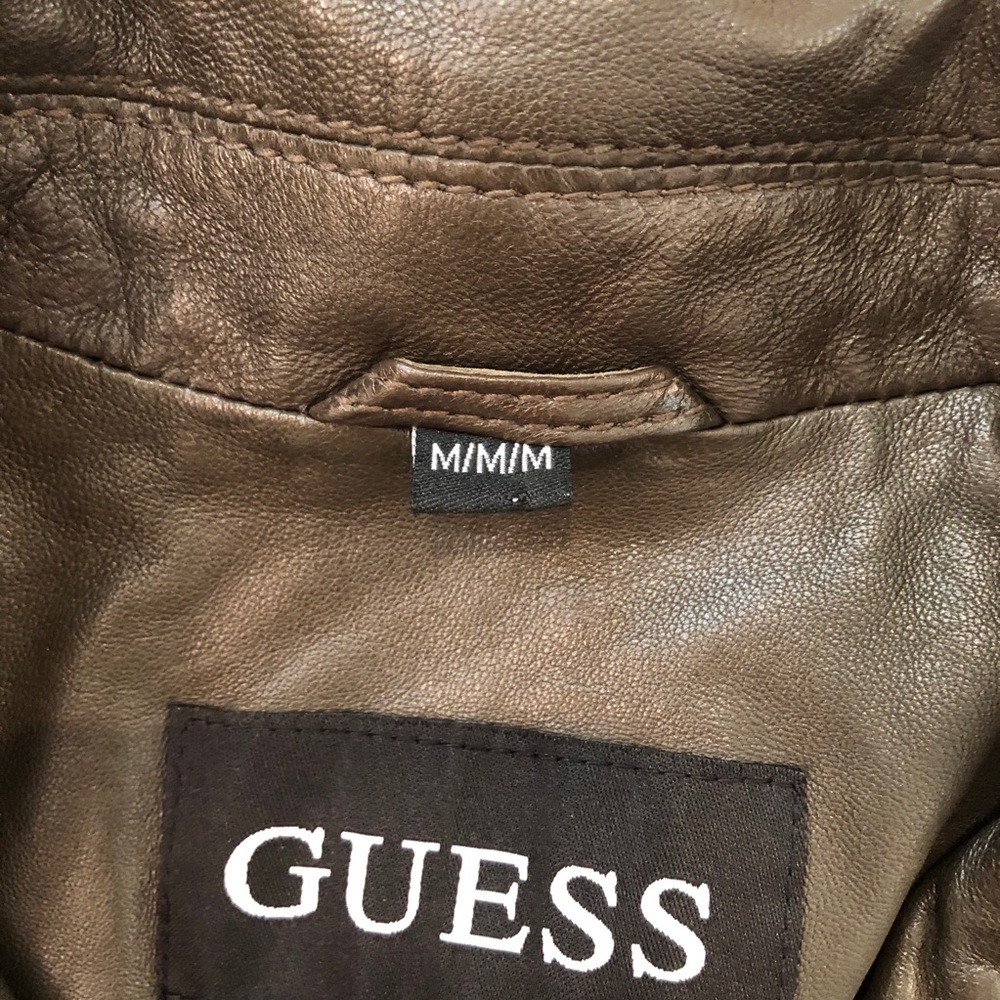 Guess Leather Jacket - Picture 5 of 11